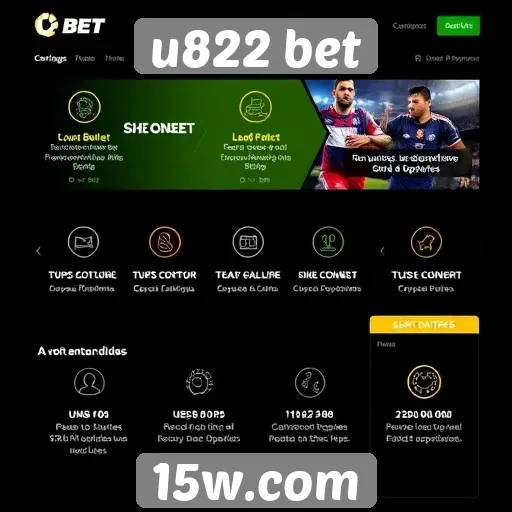 Análise das funcionalidades do site u822 bet